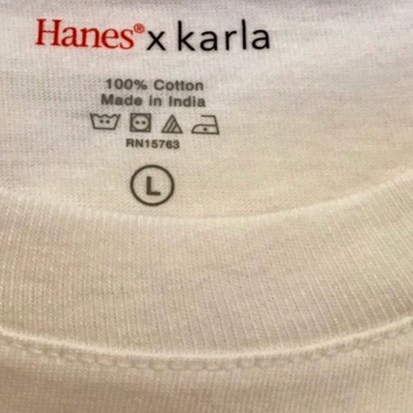 Hanes X Karla “The Baby” Crop Tee - Picture 7 of 11